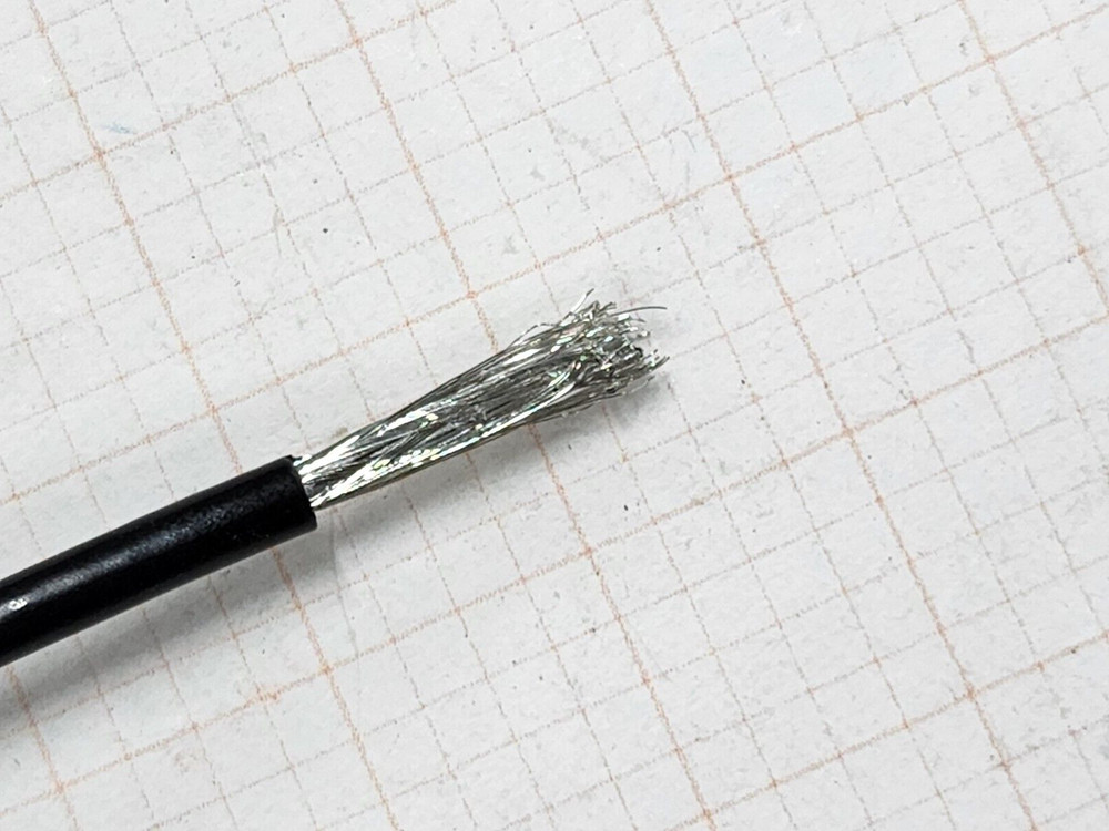 L-com CBL-USB2-2828 28/2C+28/2C Bulk Shielded USB 2.0 Compliant Cable Black/50ft