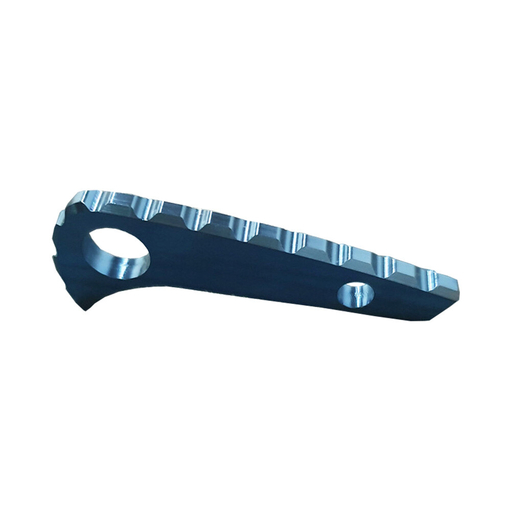 Blue Anodized Titanium Back Spacer for Spyderco Paramilitary 2 (C81) USA