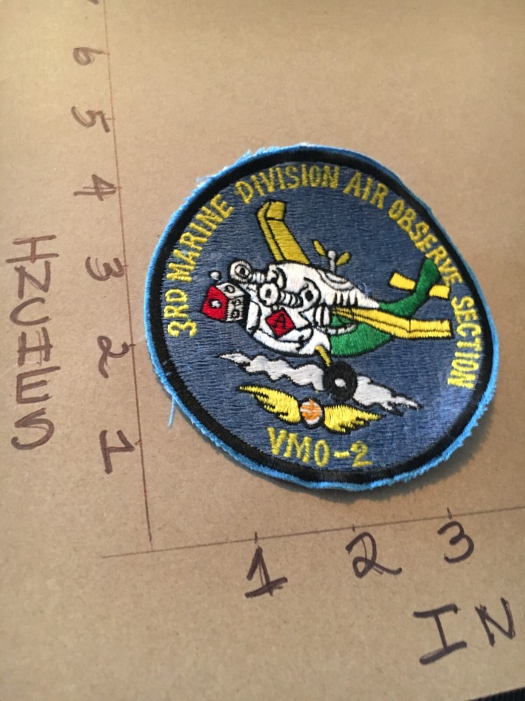 USMC Marine Observation Squadron 2 (VMO-2) Squadron patch 4/22/25 theater made?
