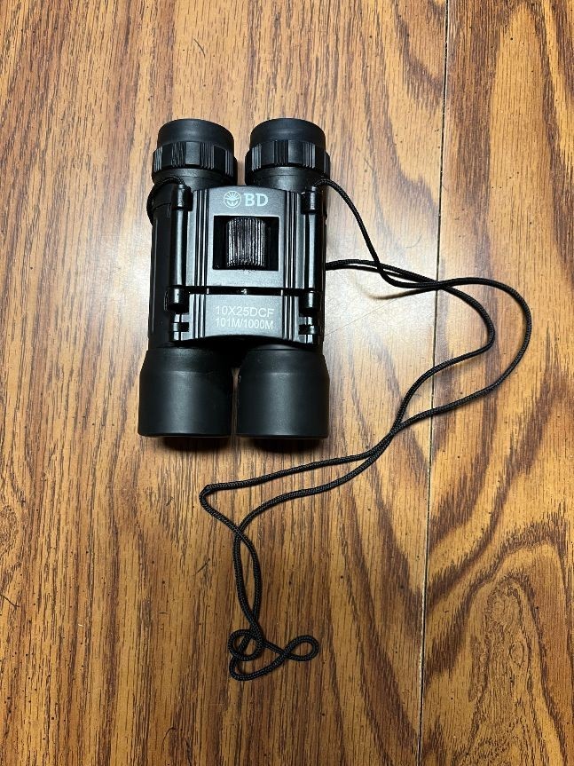 Binoculars 10x25 DCF  101M/1000M Ruby Anti Reflective Lens