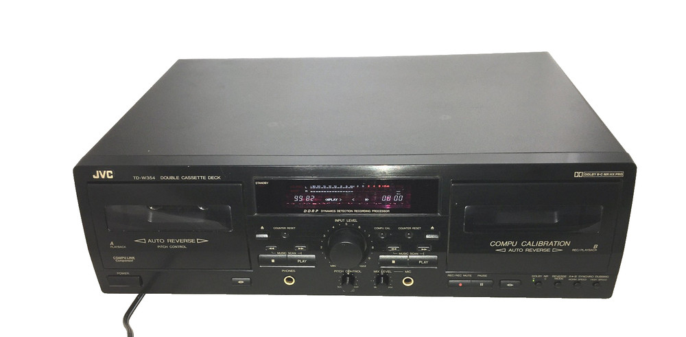 JVC TD-W354 DUAL CASSETTE SERVICED