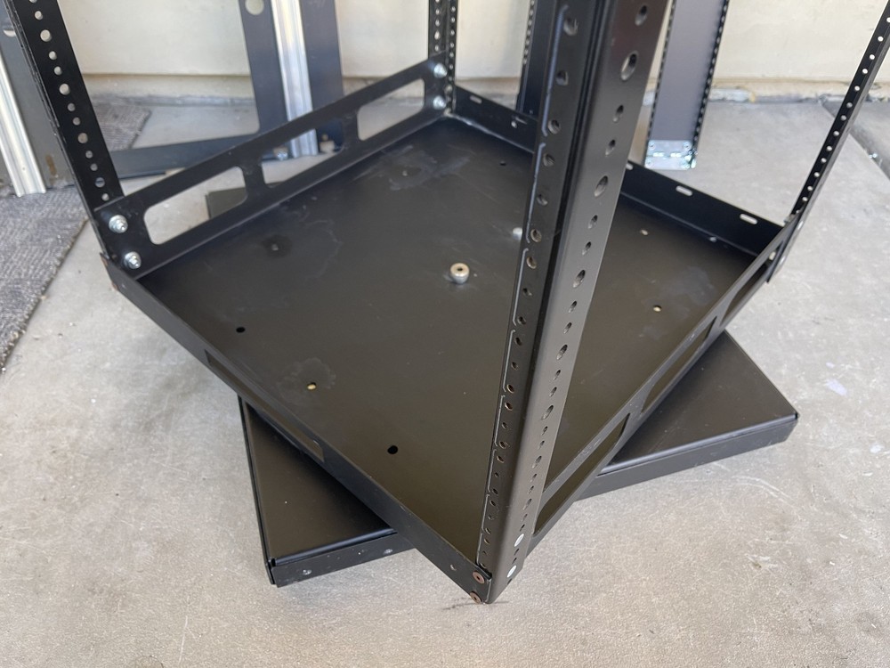 Middle Atlantic AX-SXR-43 43U Millwork & In-Wall Rotating AXS A/V Rack System