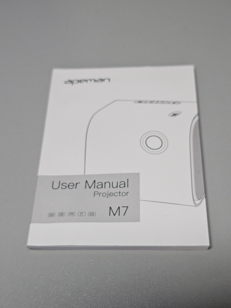 Apeman M7 Projector - 1080p -DLP Technology - Bluetooth - .8-2.6m Projection