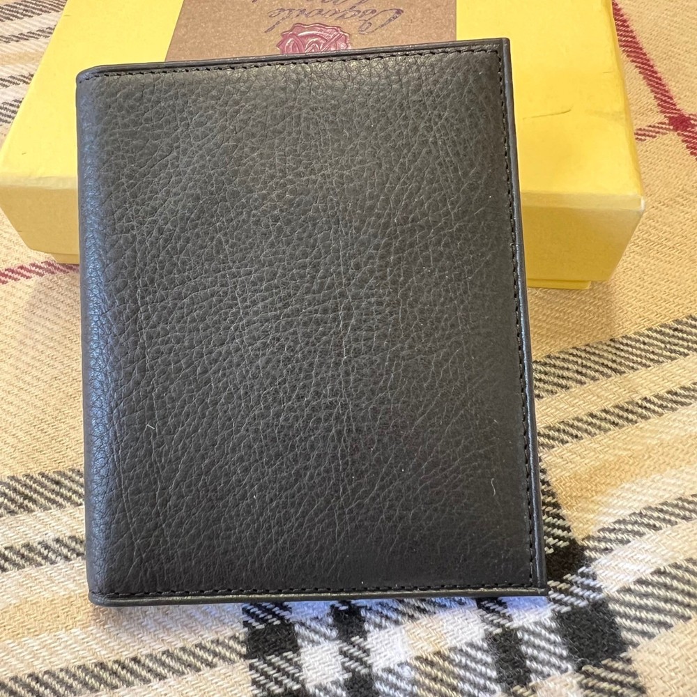 Osgood Marley 1532 Espresso ID Passcase Wallet RFID Blocking Leather