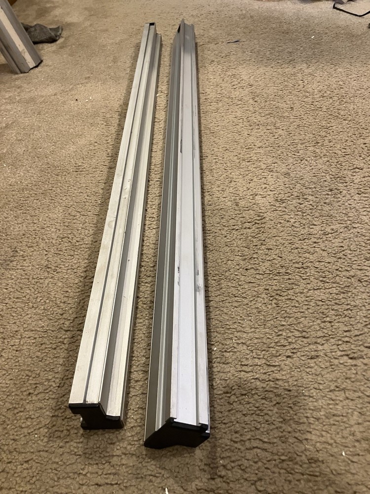 Ryobi 10" Table Saw BT3000 BT3100 Front & Back Rail Rails with locking knobs