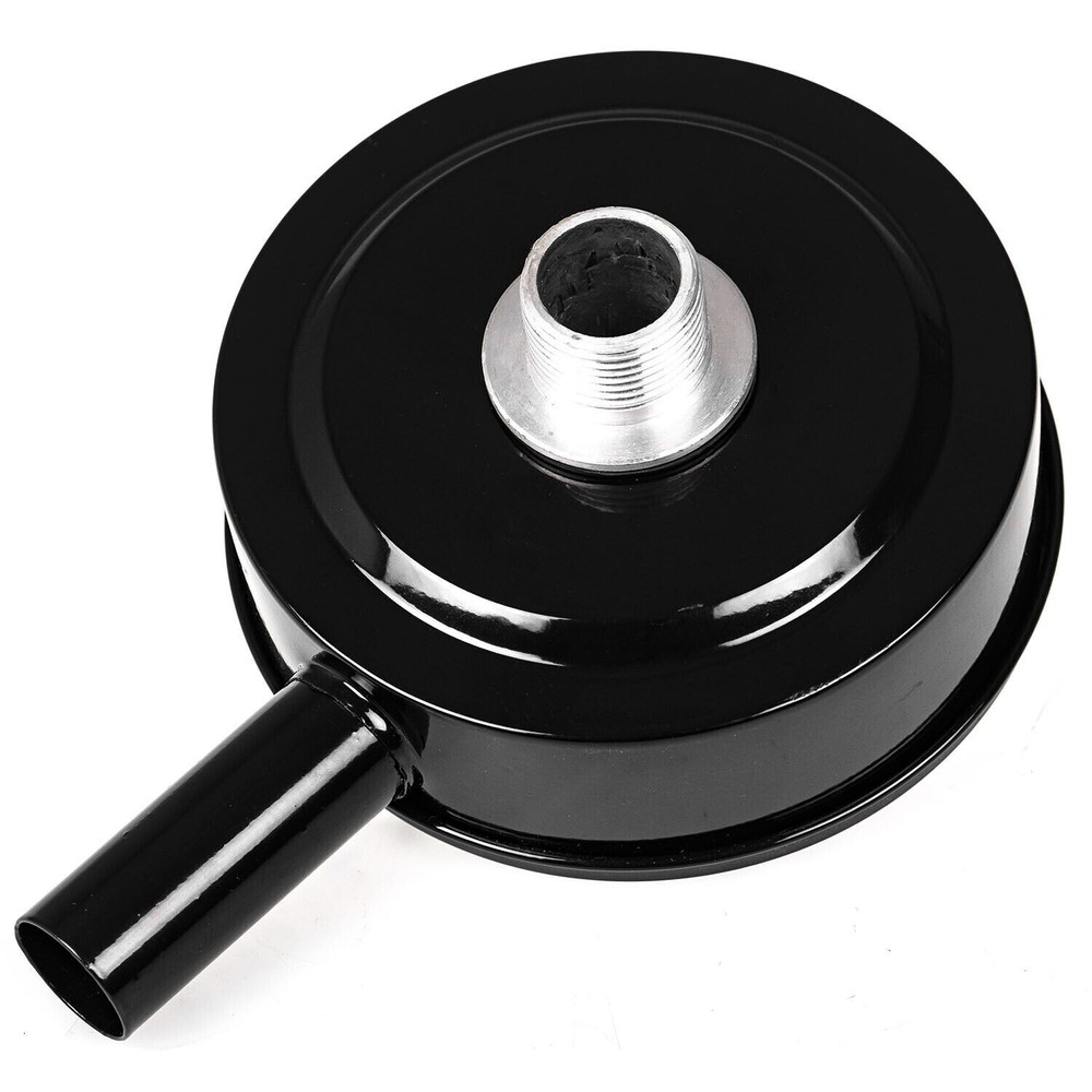 1" NPT Air Compressor Intake Filter Silencer Metal Housing and Element