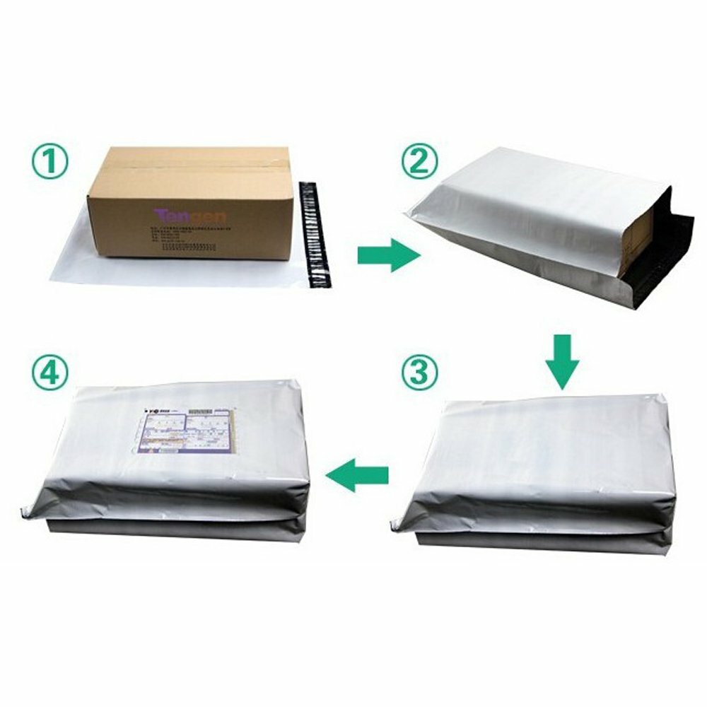 Poly Mailers Bags Shipping Envelopes Self Sealing Plastic Mailing Package 8 Size