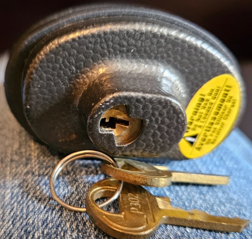 Master Lock 90DSPT Keyed Gun Trigger Lock, 1 Pack Gun Lock With 2 Keys