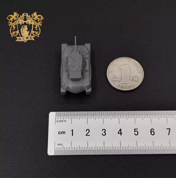3D Printed 1/144 American M7 Light Tank Uncolored Model