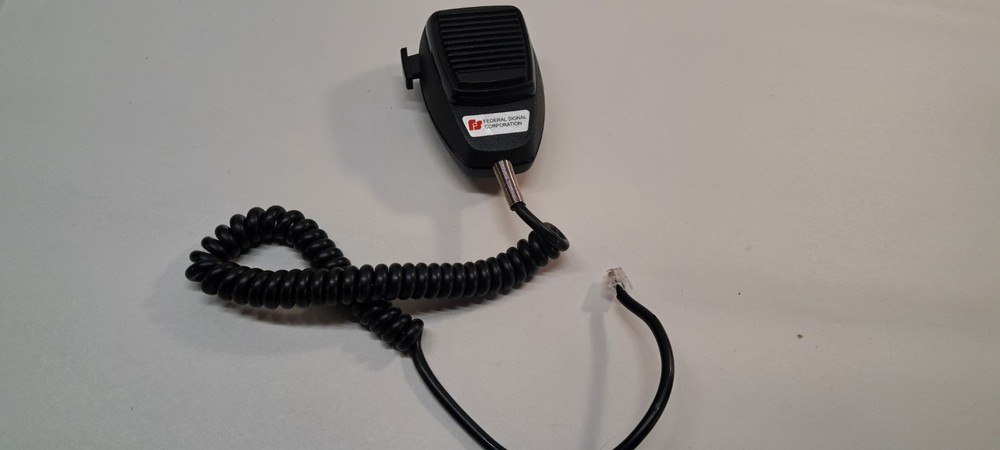 Federal signal microphone 258B577C-0 USED