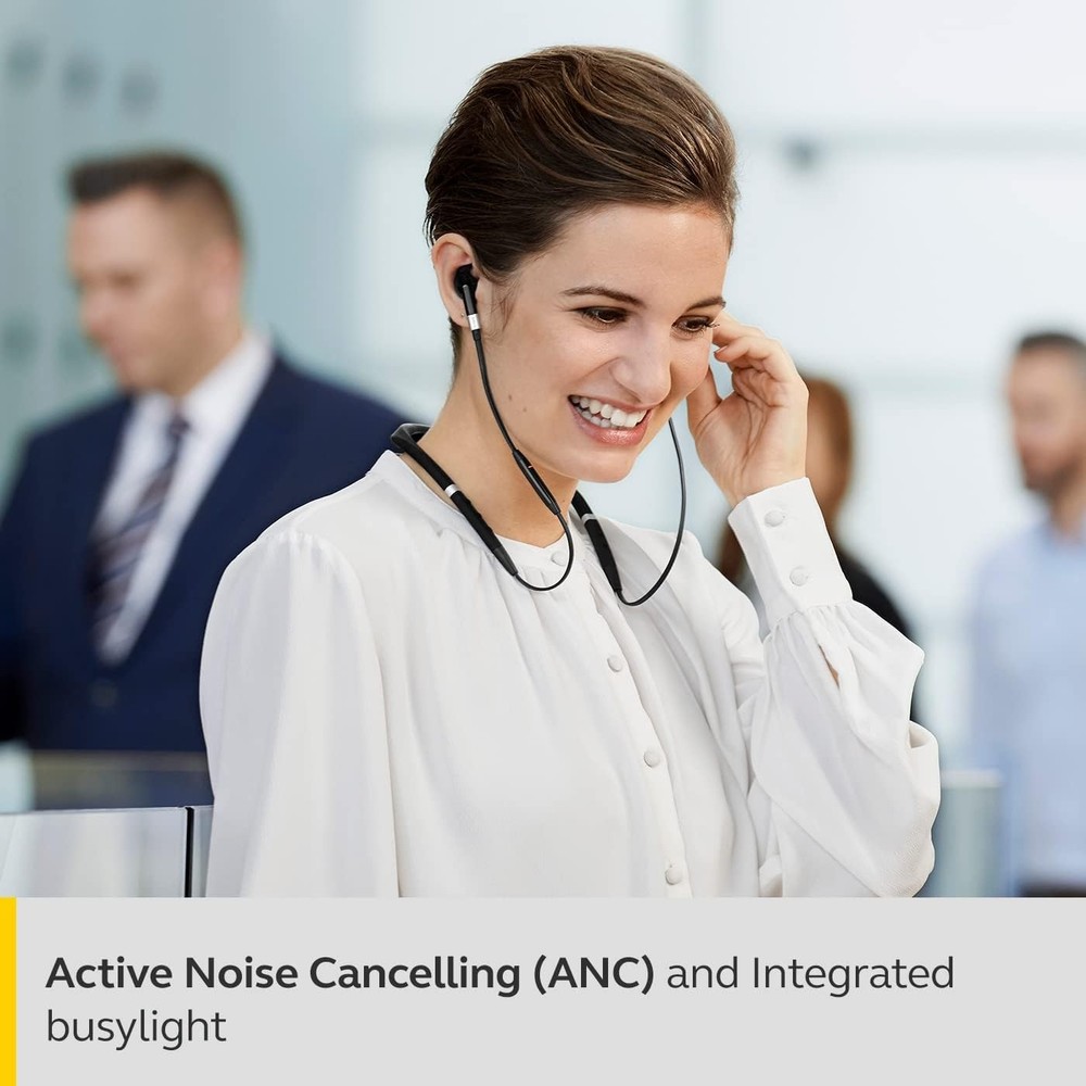 Jabra Evolve 75e Neckband Wireless Earphone Black