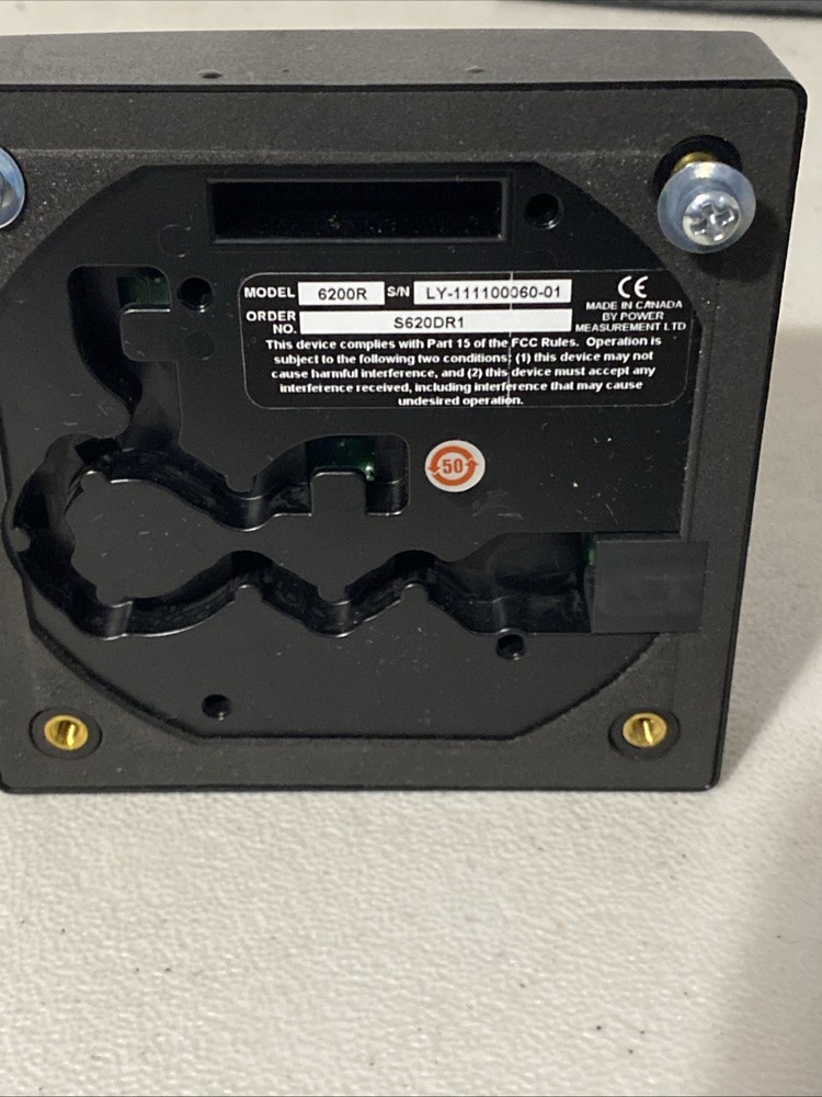 SQUARE D 6200R POWERLOGIC DIGITAL PANEL MODULE