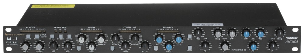 Wheatstone Vorsis M-1 AES Digital 96KHz Voice Processor Preamp Compressor M1