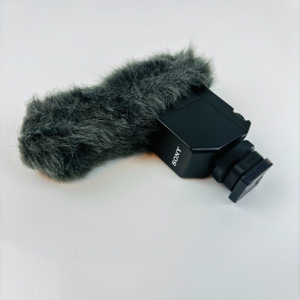 SONY ECM-B1M Shotgun Microphone Camera Mount Digital Audio Interface Used