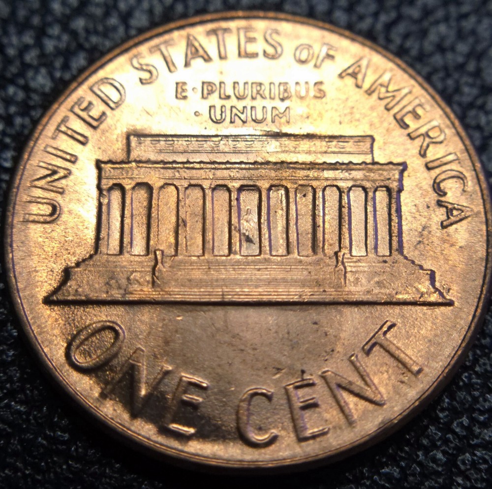1964-D Uncirculated Lincoln Error Cent - DDR, L-Rim Strike, and Missing FG!