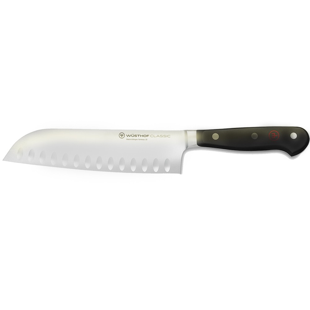 Wusthof Classic 7" Hollow Edge Santoku Kitchen Knife