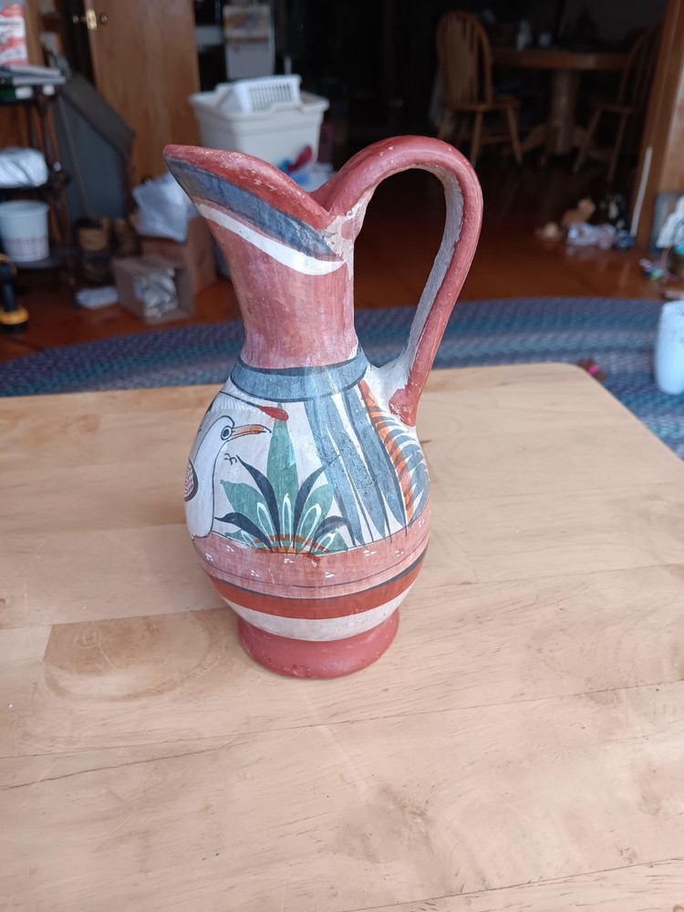 DECO POTTERY PITCHER VASE. 939