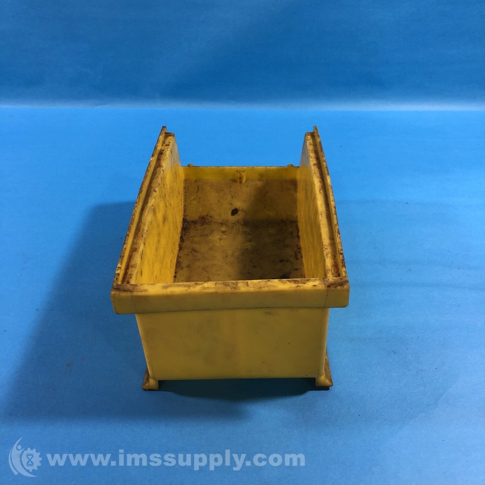 Akro Mils 30220YELLO Yellow Plastic Stacking Bin USIP