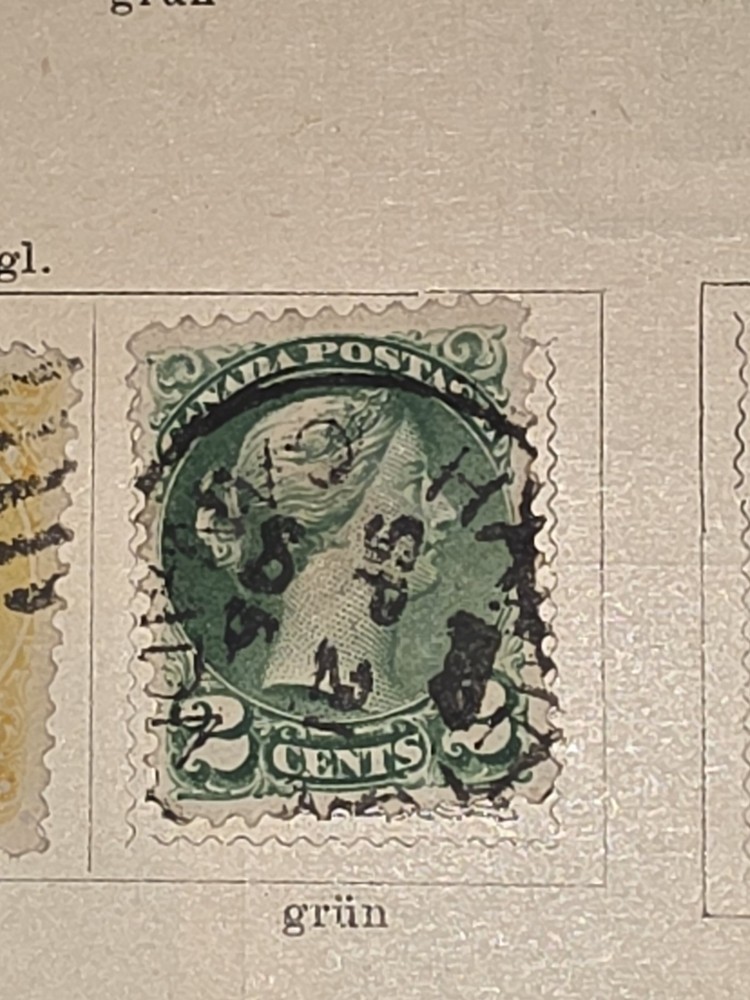 Foreign Canada 2c Stamp Used - #I374