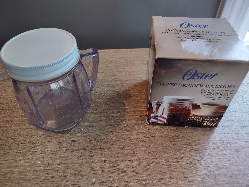 Oster Coffee Grinder Accessory 4937 for Osterizer Blender