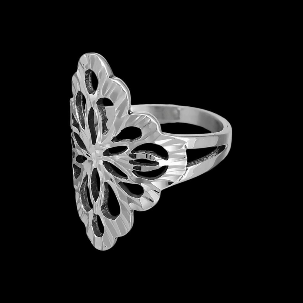 Size 6 - Diamond Cut Damask Ring
