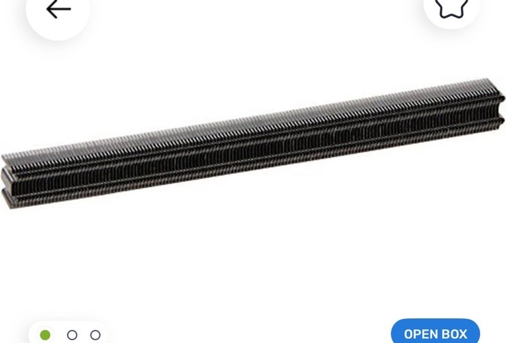 Spotnails FFS-MICRO10 Wide Corrugated Fasteners - Black