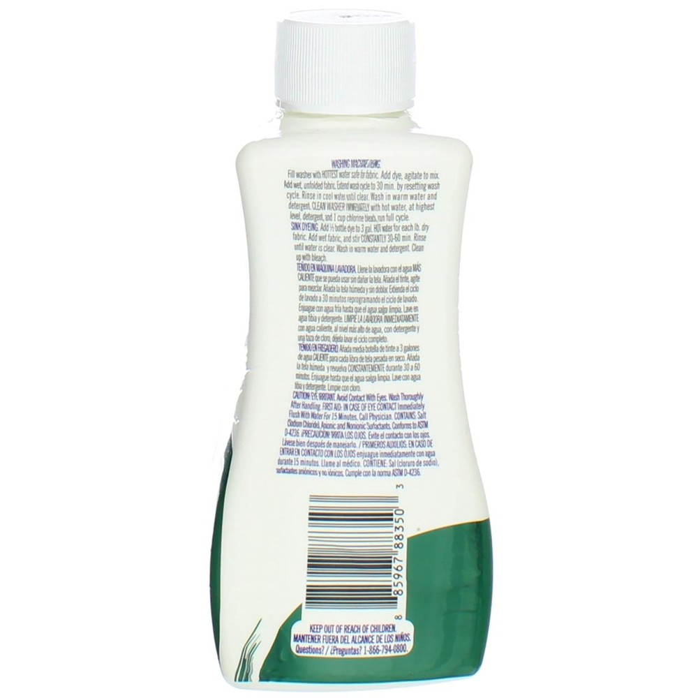 Rit All-Purpose Liquid Dye, Dark Green, 8 fl oz