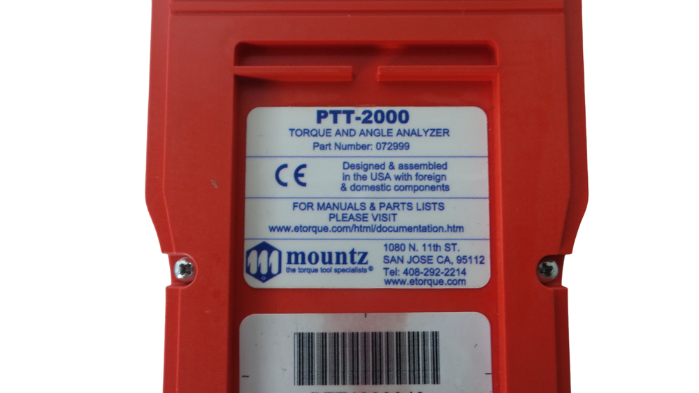 Mountz PTT-2000 Digital Torque - Free shipping