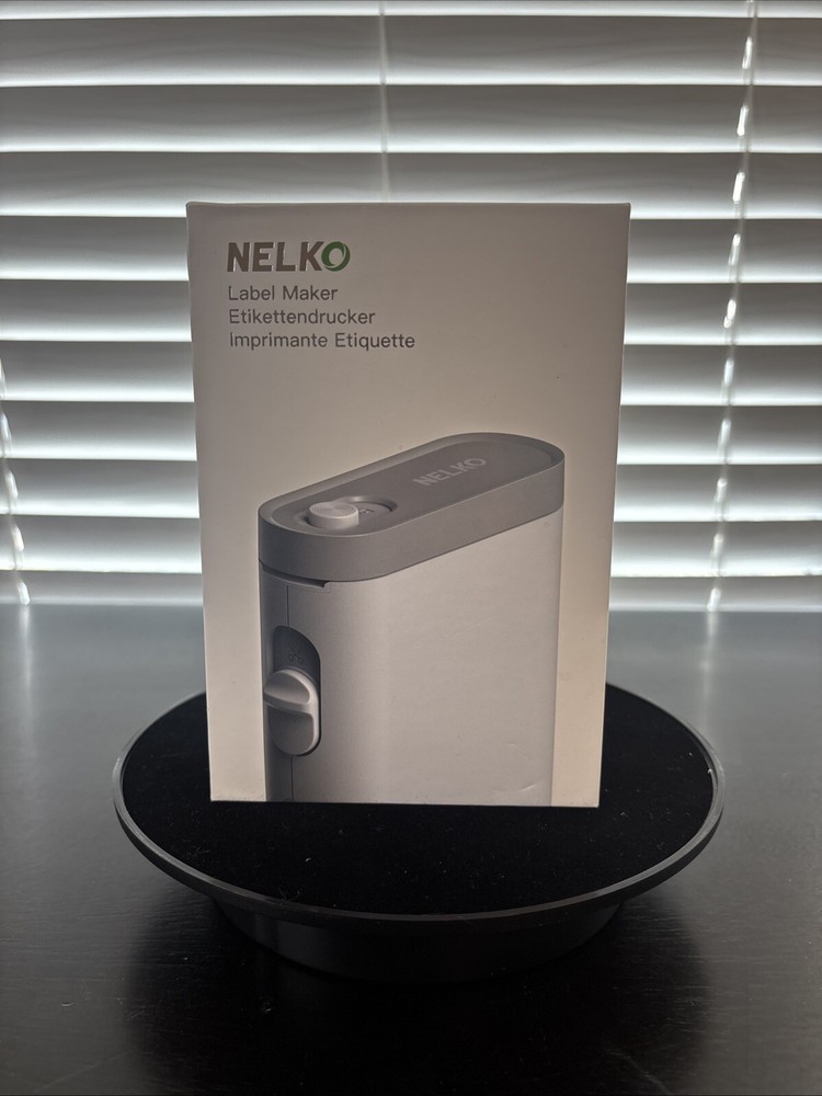 NELKO Label Maker Machine with Tape, P21 Portable Bluetooth Label Printer