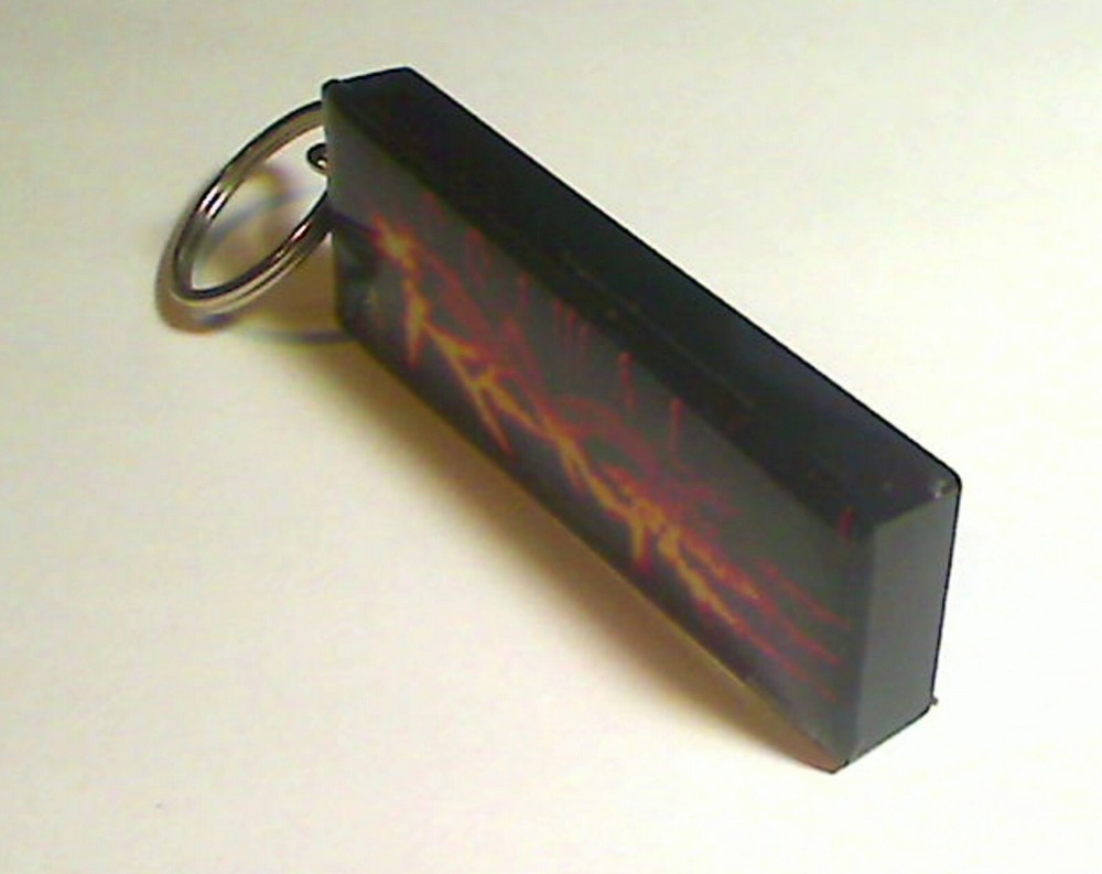 Primal Rage Arcade Marquee Coin Door accessory Keychain