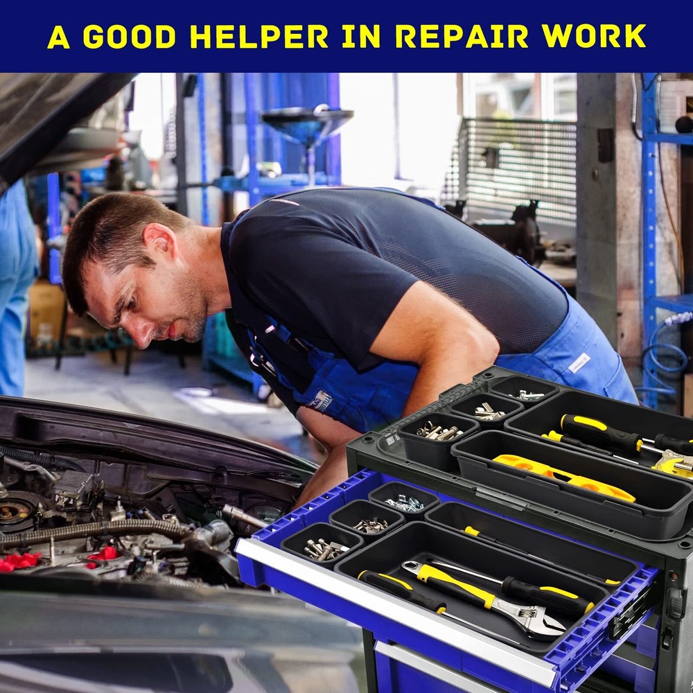 Tool Box Organizer Tool Drawer Organizer Tray Divider Toolbox Organization Garag