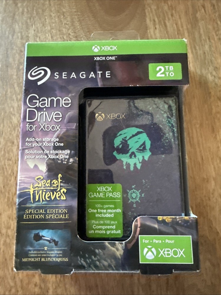 XBOX SEA OF THIEVES - External HD 2TB CIB - NO CODE