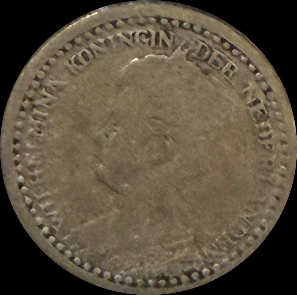 Netherlands - 10 Cents 1925 - Wilhelmina Silver