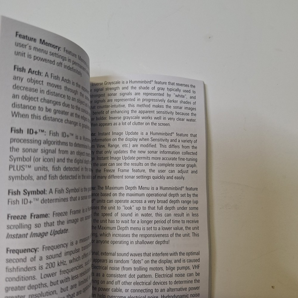 Humminbird 718 728 Operation Instructional Manual