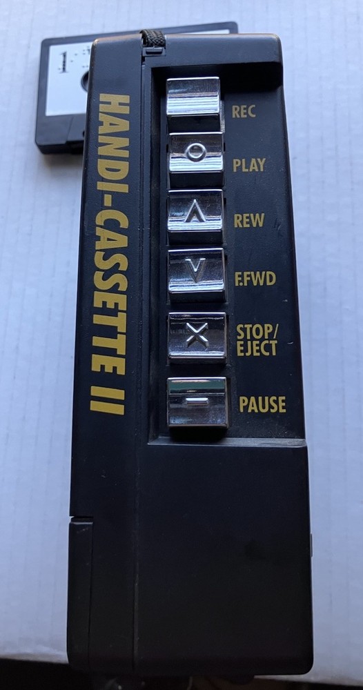 🦮 Handi Cassette II Recorder, APH for the Blind, Variable Speed Tested 👍