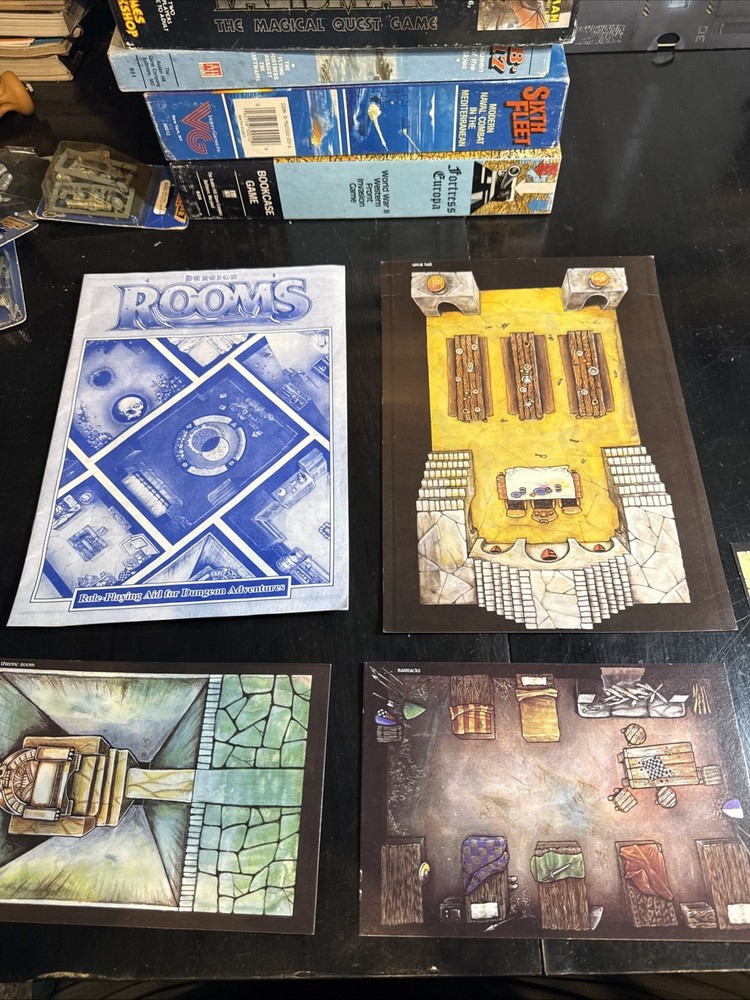 Dungeon Rooms Dungeon Floor Plans Set - Games Workshop