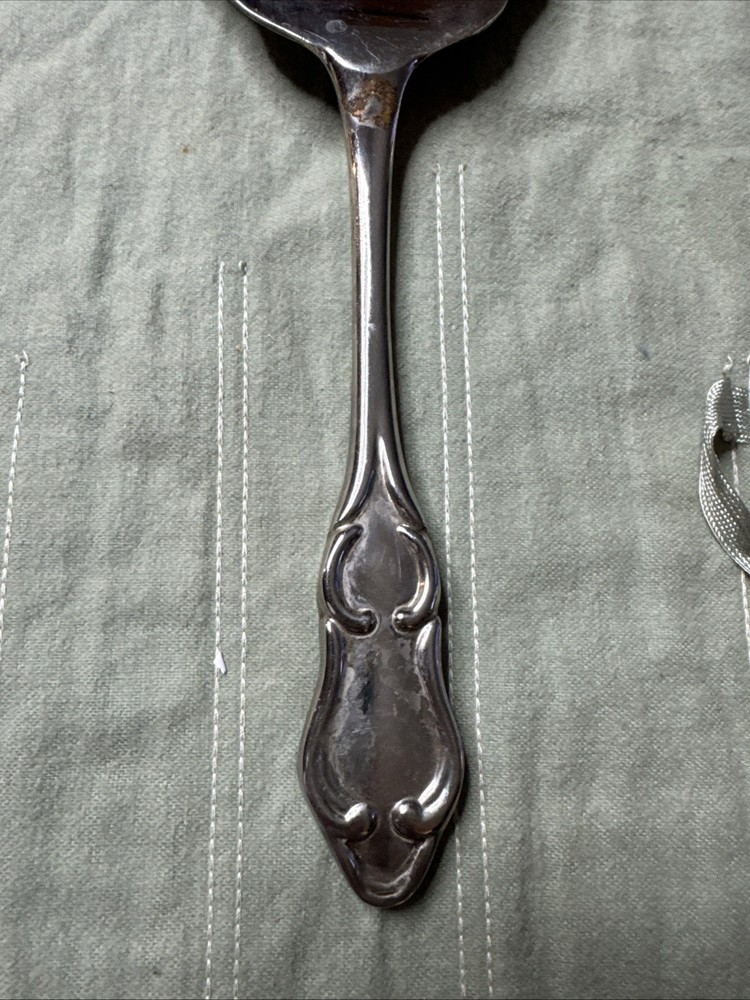 GO125 By Godinger Silver Plated Solid Pastry Server 11.25”
