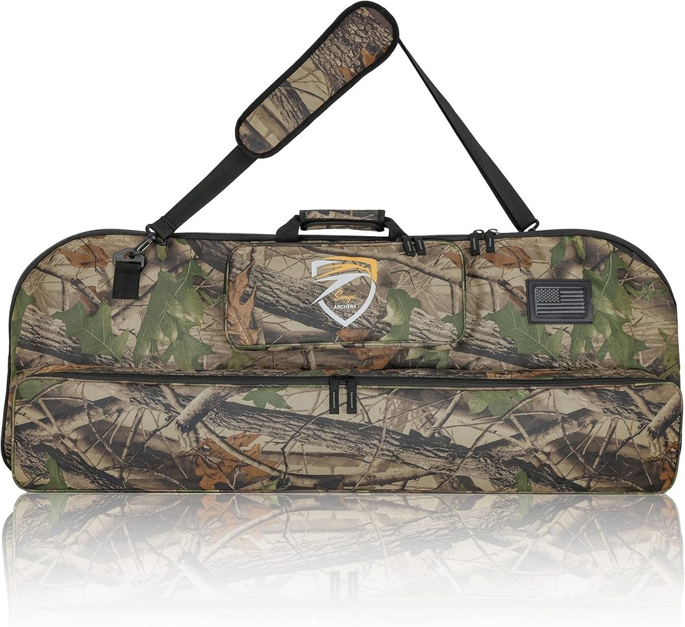 Compound Bow Case with Molle System - Neoprene Bow String Protection & ...