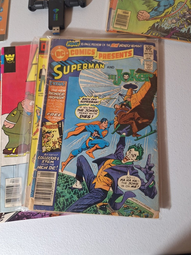 MIXED Lot of Electronics and Comics -Untested, Parts Only