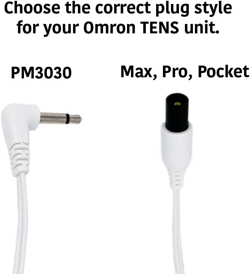 Omron TENS Unit Lead Wires Premium Quality Replacement