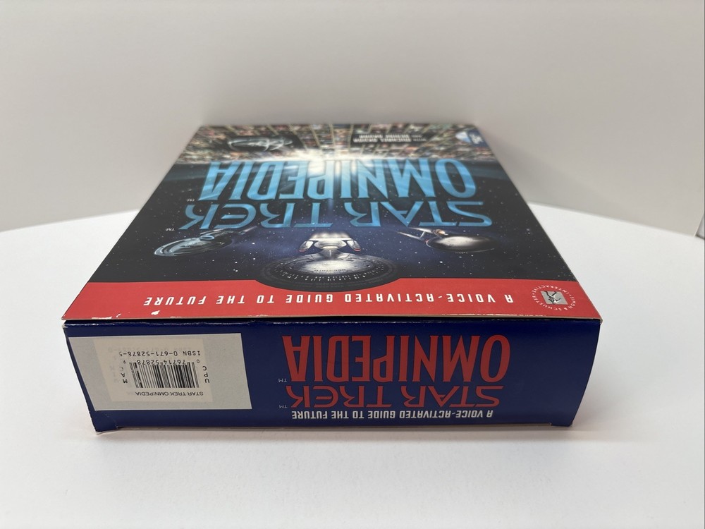 Star Trek Omnipedia (1995) Computer Software CD-Rom