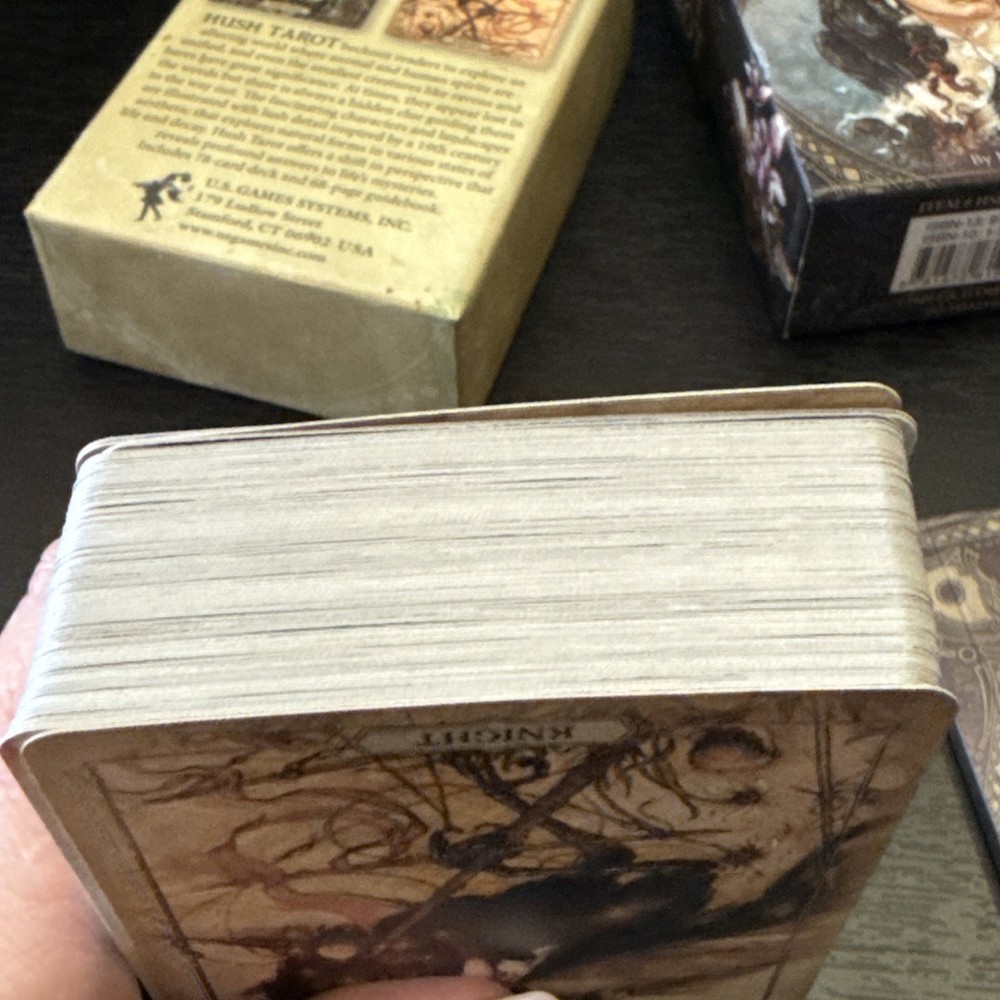 Hush Tarot by Jeremy Hush (with Guidebook)-EUC