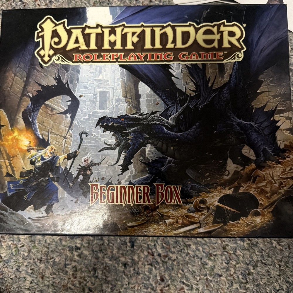 BOXED PATHFINDER ROLE Playing Game Parts Missing Board