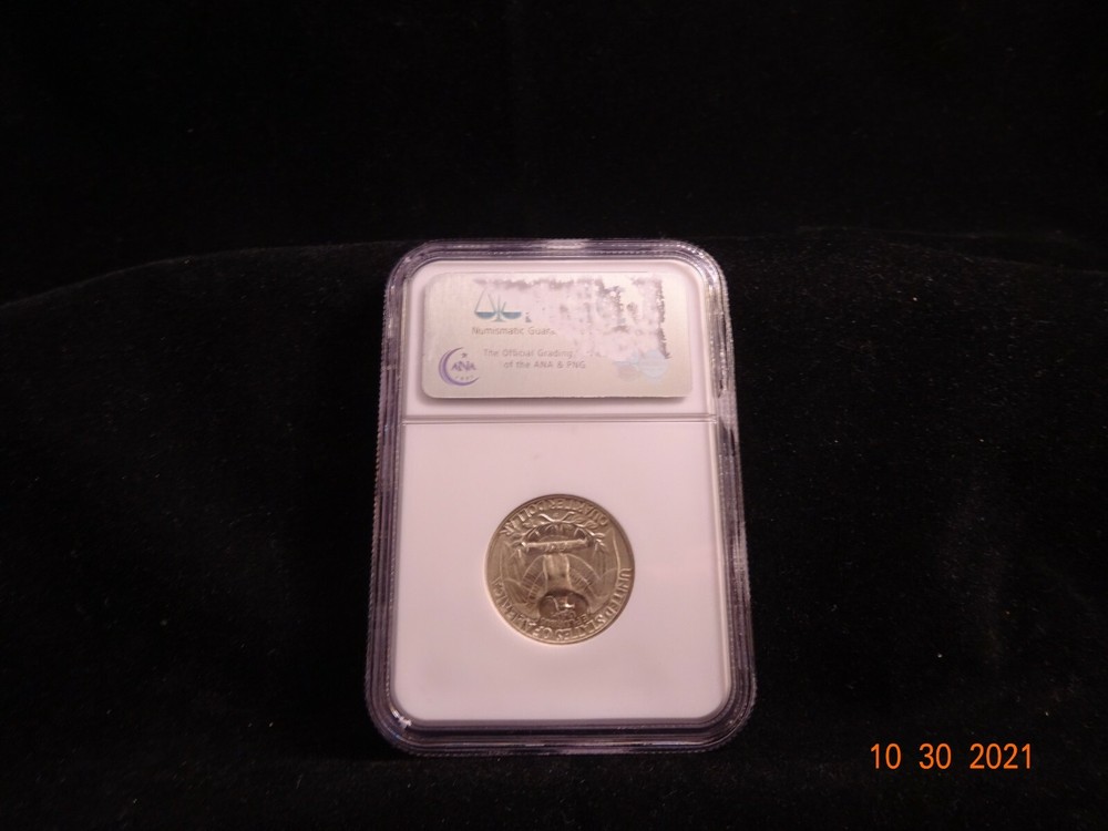 1953-D Washington Silver Quarter, NGC MS66