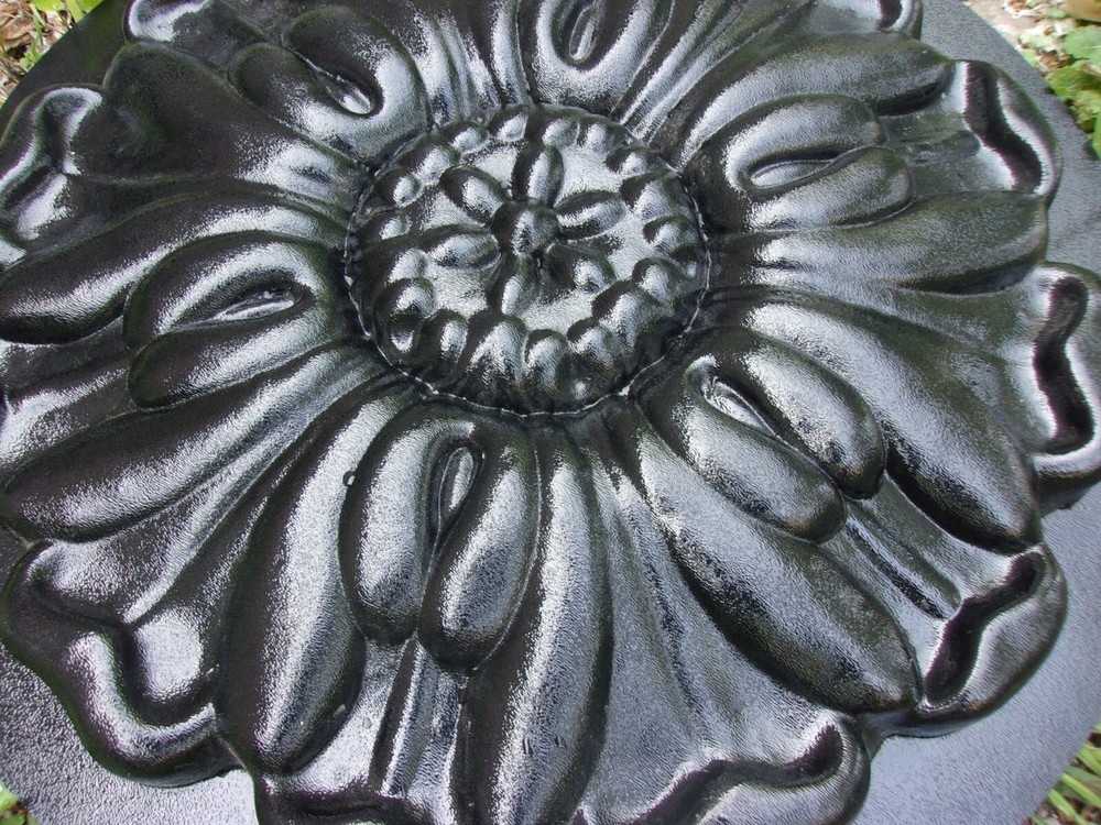 Medallion mold concrete plaster cement wall ceiling mould 19" x 1.5" thick