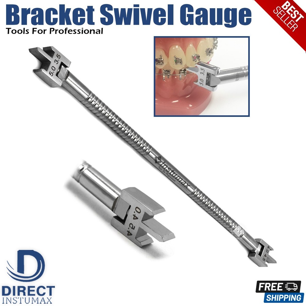 Orthodontic Instruments Kit Bracket & Braces Placing Removing Adjusting Pliers