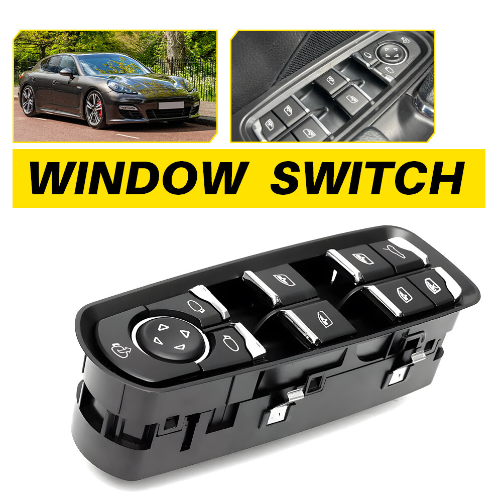 Driver Left Side Window Switch Control 7PP959858 For 2011-2014 Porsche Cayenne