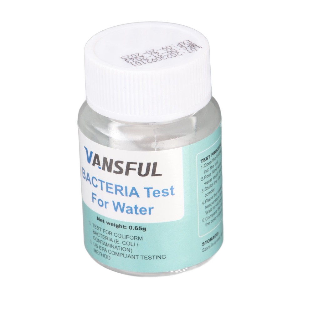 Drinking Water Test Kit Instant Results Accuracy Testing Coliforms Test WT