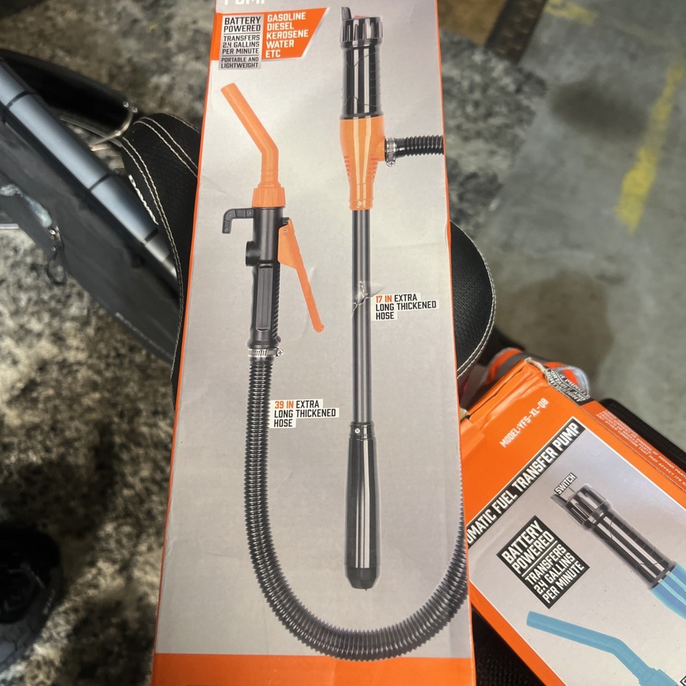 Professional Tools Automatic Fuel Transfer Pump/ New Open Box