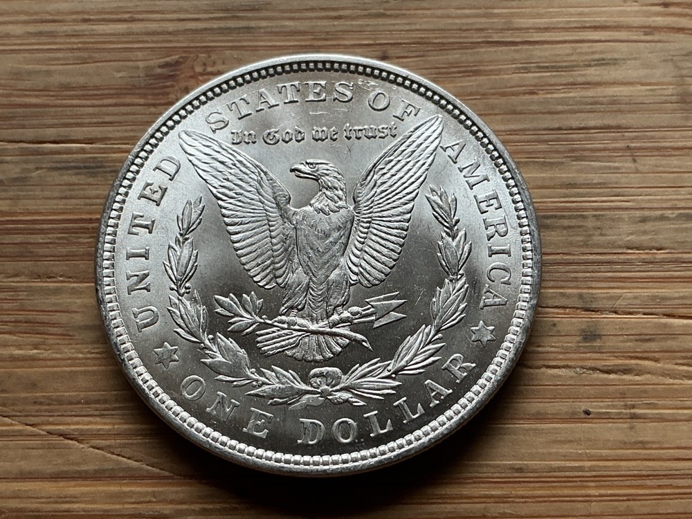1921 Morgan Silver Dollar Uncirculated condition